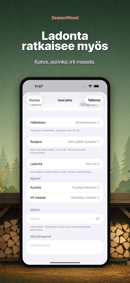 SeasonWood: Polttopuun kuivuus 6