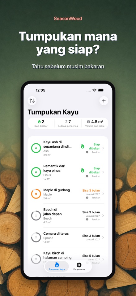 SeasonWood: Kayu Bakar Kering
