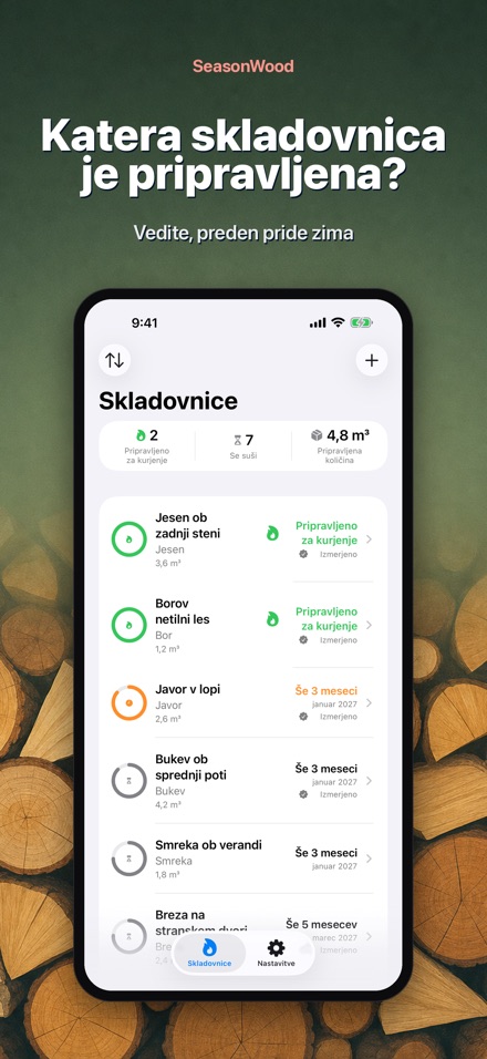 SeasonWood: sušenje drv