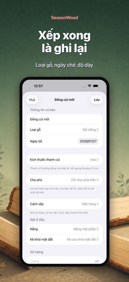 SeasonWood: Quản lý củi khô 5