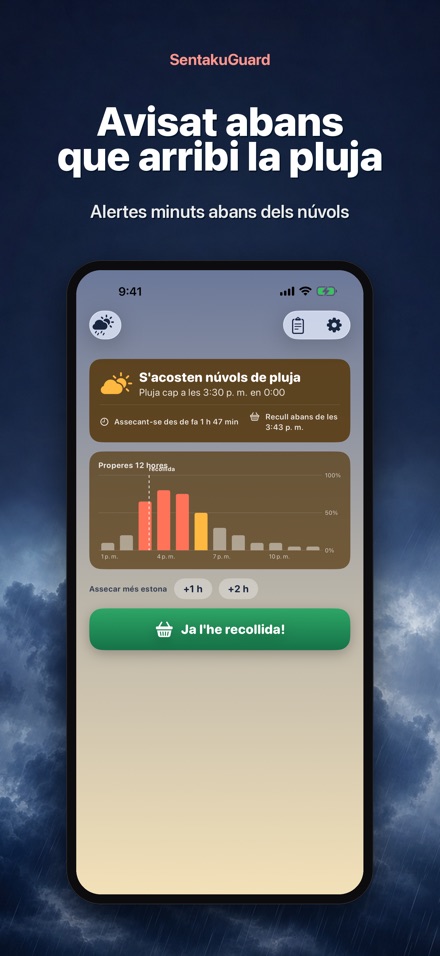 SentakuGuard – Alerta pluja 4