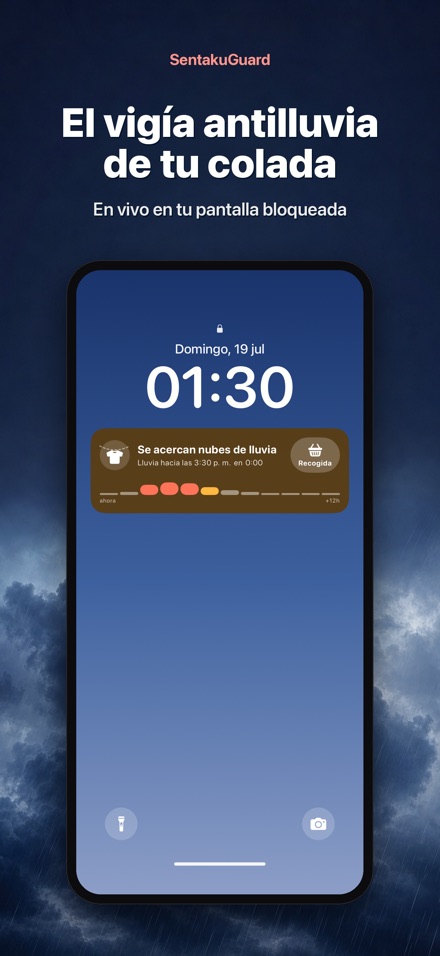 SentakuGuard: Aviso de lluvia