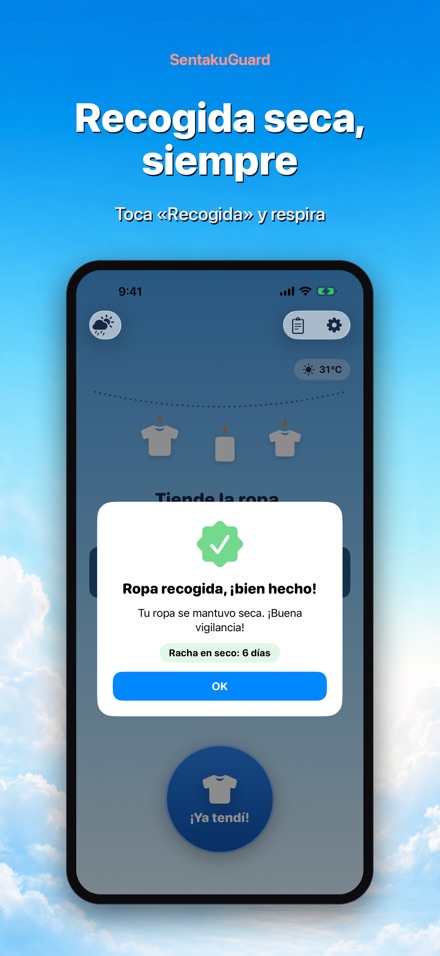 SentakuGuard: Aviso de lluvia 8