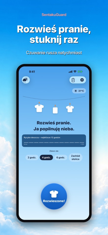 SentakuGuard – Alarm deszczu 3