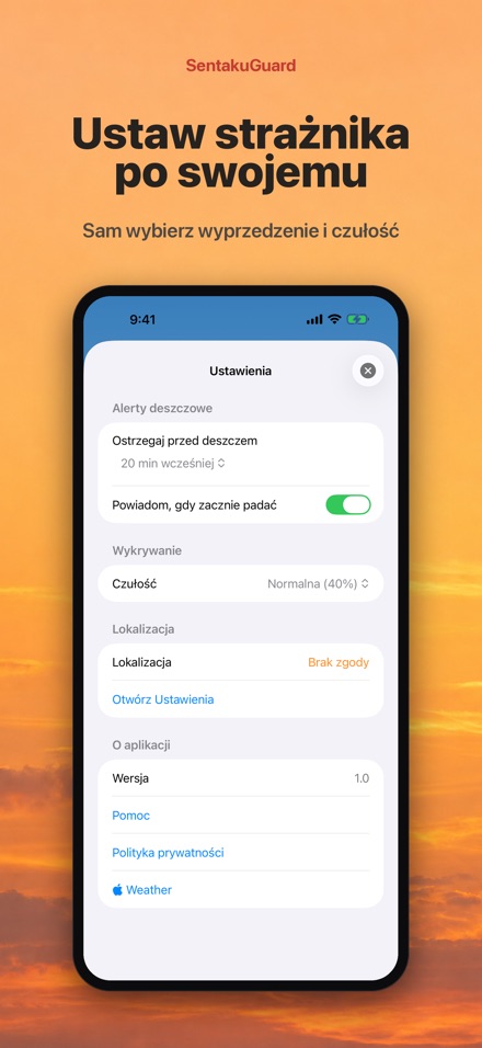 SentakuGuard – Alarm deszczu 10