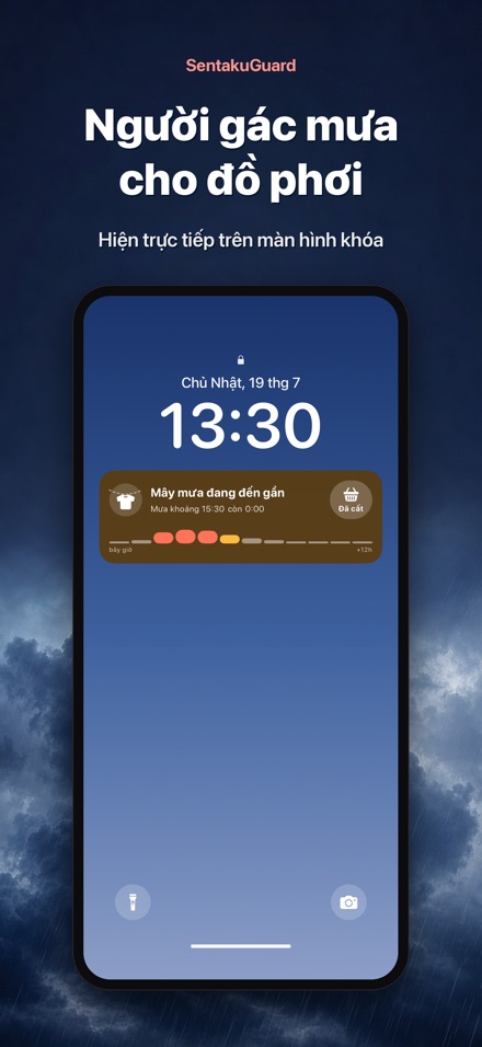 SentakuGuard Canh Mưa Phơi Đồ
