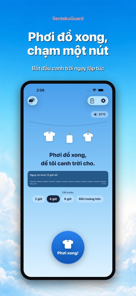 SentakuGuard Canh Mưa Phơi Đồ 3