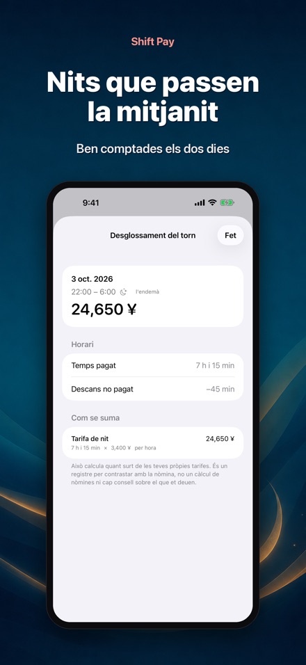 Shift Pay Calculator 5