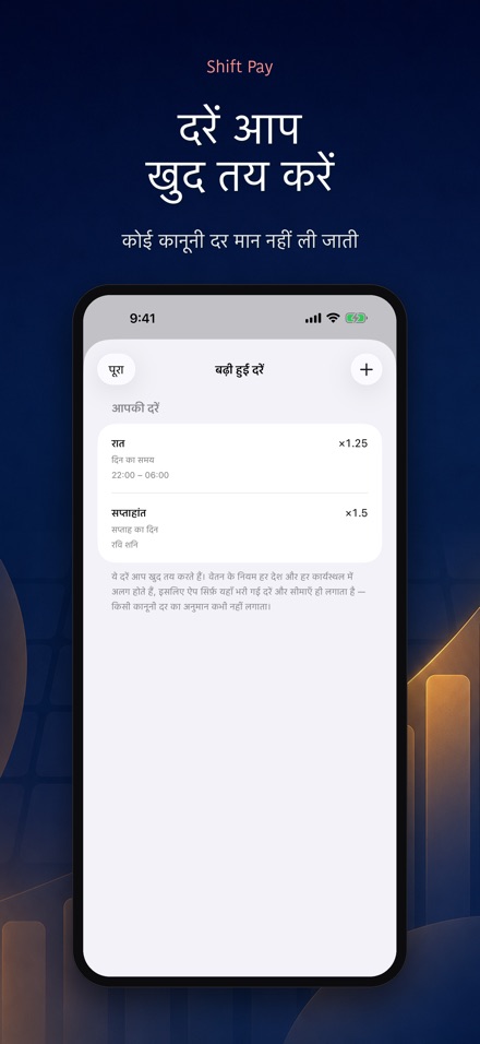 शिफ्ट वेतन कैलकुलेटर 7