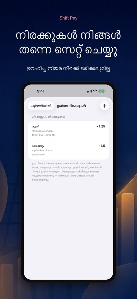 ഷിഫ്റ്റ് ശമ്പള കാൽക്കുലേറ്റർ 7
