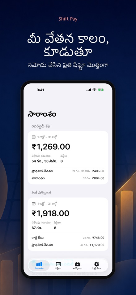 షిఫ్ట్ వేతన కాలిక్యులేటర్
