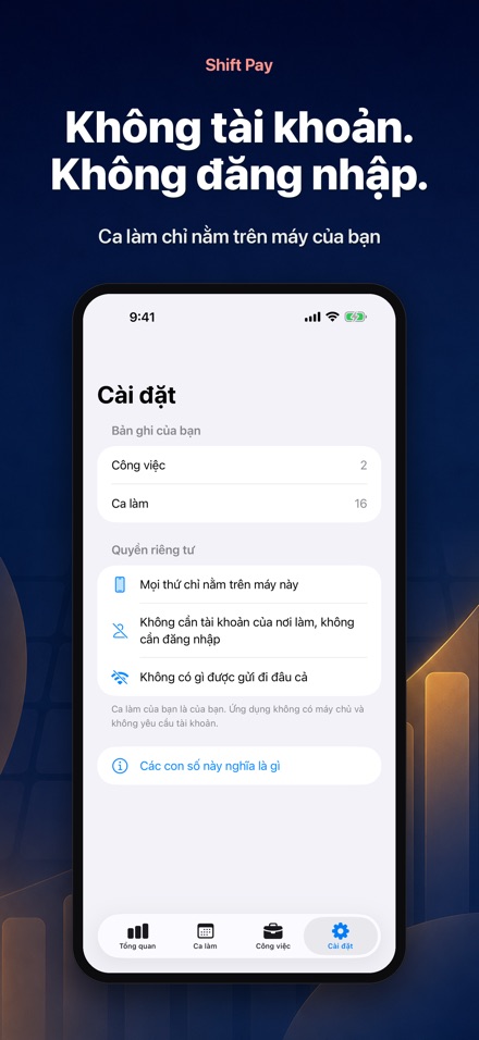 Tính lương ca - Bản ghi ca 10