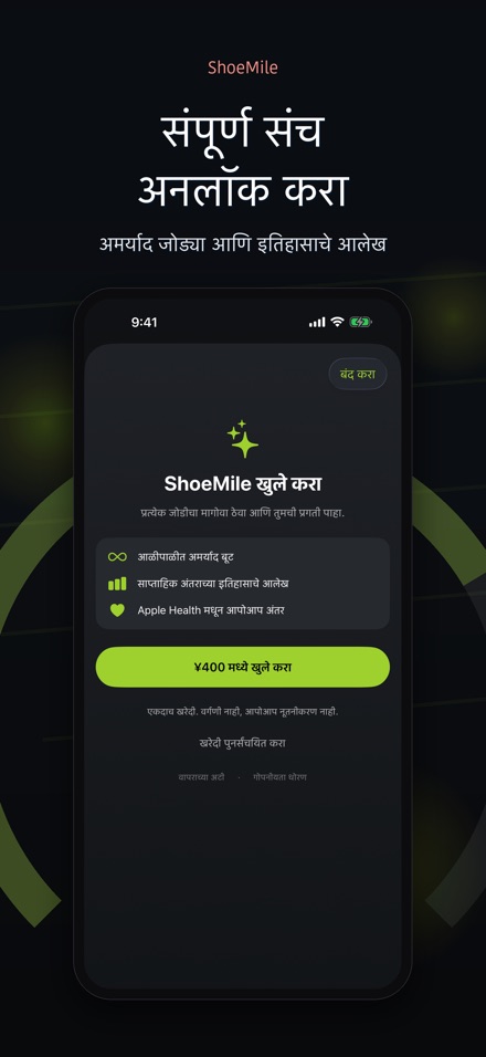 ShoeMile: शूजचे अंतर 9