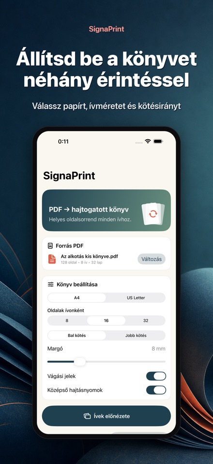 SignaPrint: PDF ívek 3