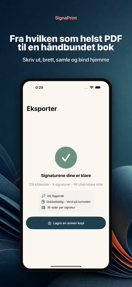 SignaPrint: PDF-utskyting