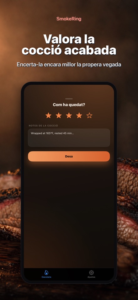 SmokeRing: Diari de Fumat BBQ 8