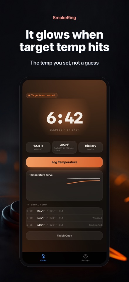 SmokeRing: BBQ Smoker Log 7