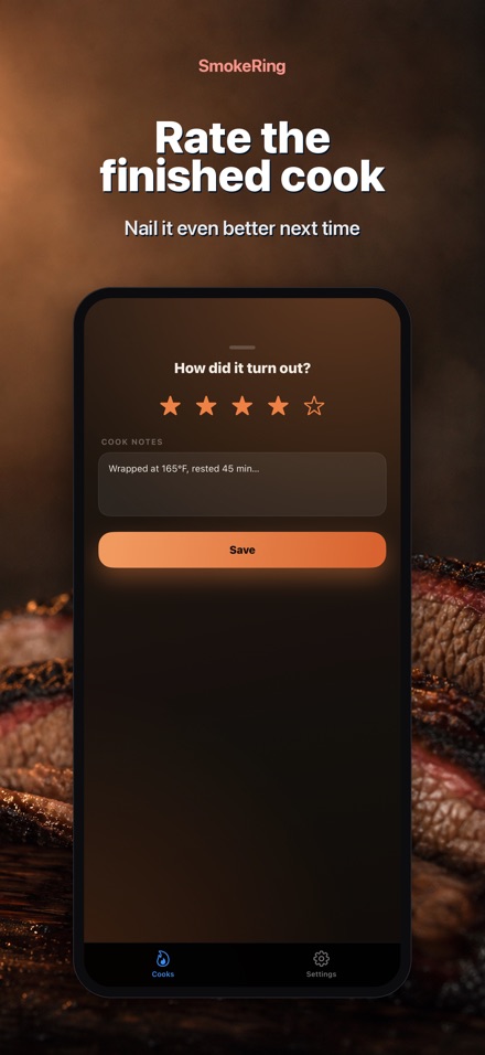SmokeRing: BBQ Smoker Log 8