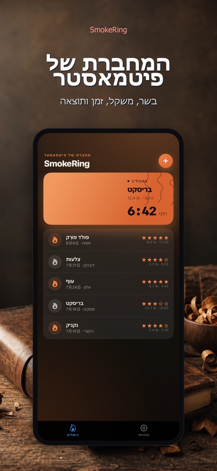 SmokeRing: יומן עישון BBQ 4