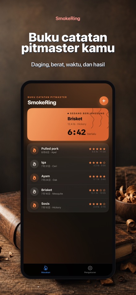 SmokeRing: Log Asap BBQ 4