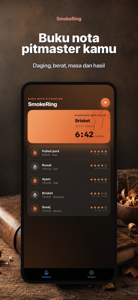 SmokeRing: Log Asap BBQ 4