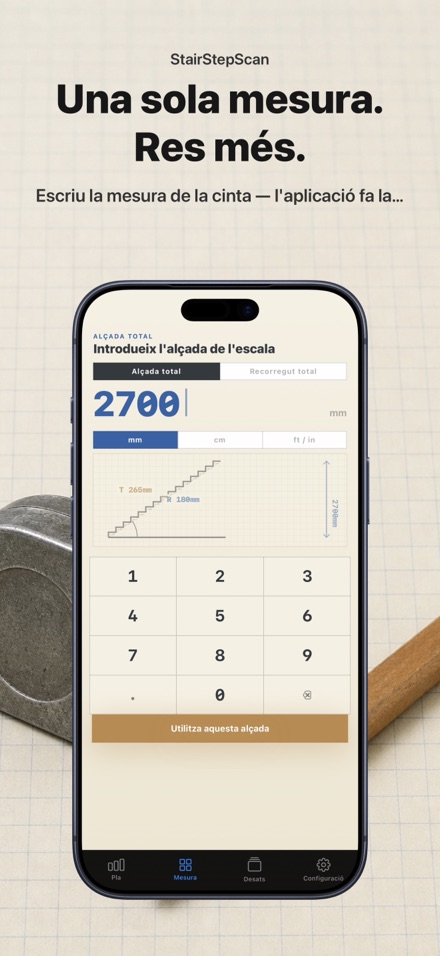 Calculadora d'Escales: pla 2