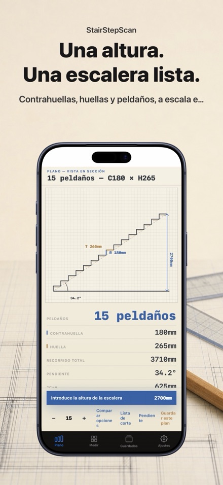 Calculadora de Escaleras Pro 1