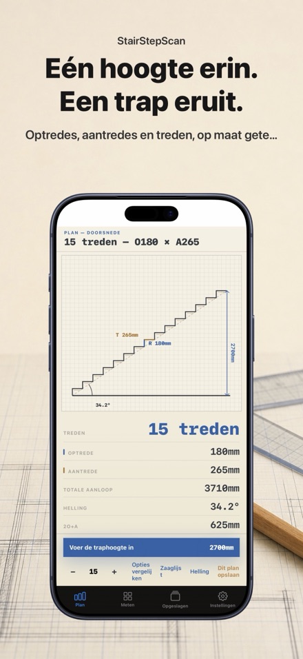 Trapberekening & Zaaglijst 1