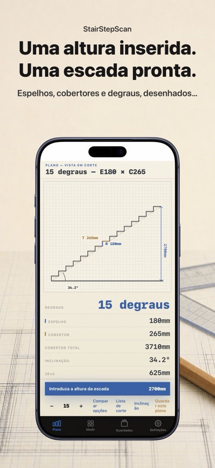 Calculadora de Escadas 1