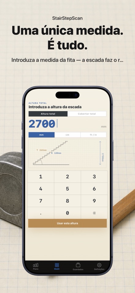 Calculadora de Escadas 2