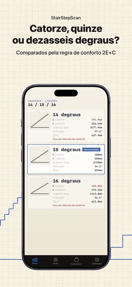 Calculadora de Escadas 3