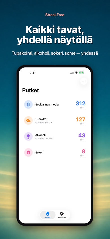 StreakFree: Päiviä siitä 2