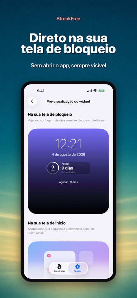 StreakFree: Dias sem 5