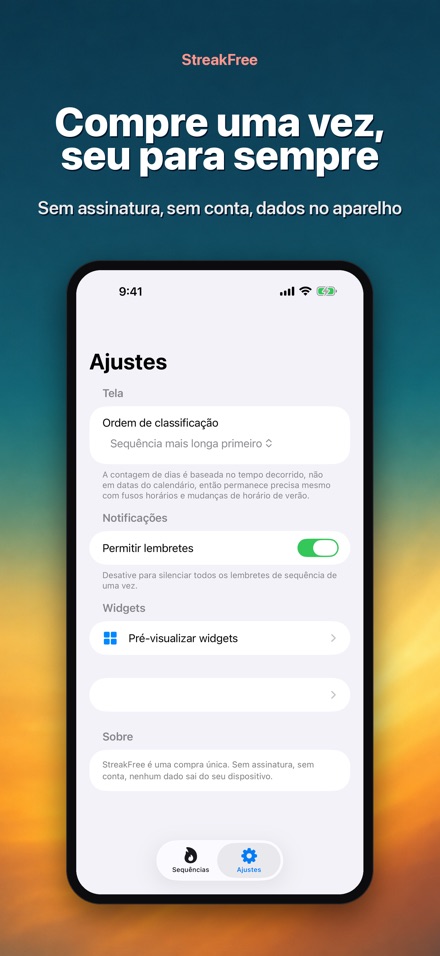 StreakFree: Dias sem 10
