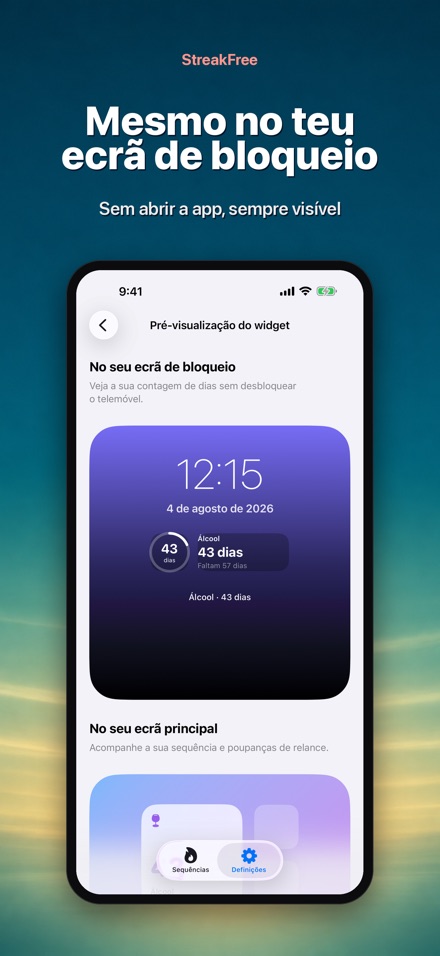 StreakFree: Dias sem 5