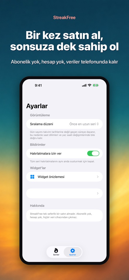 StreakFree: Bırakalı Kaç Gün 10