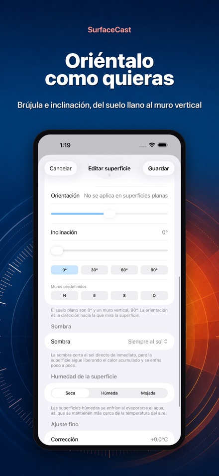 SurfaceCast: Temperatura 8
