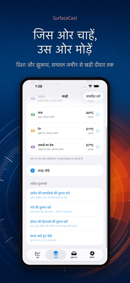 SurfaceCast सतह तापमान 8