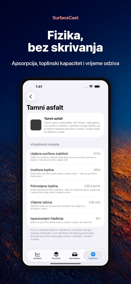 SurfaceCast: temp. površine 10
