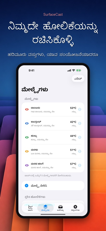 SurfaceCast: ಮೇಲ್ಮೈ ತಾಪ 6