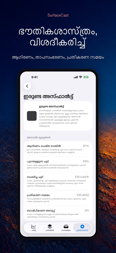SurfaceCast: പ്രതല താപനില 10