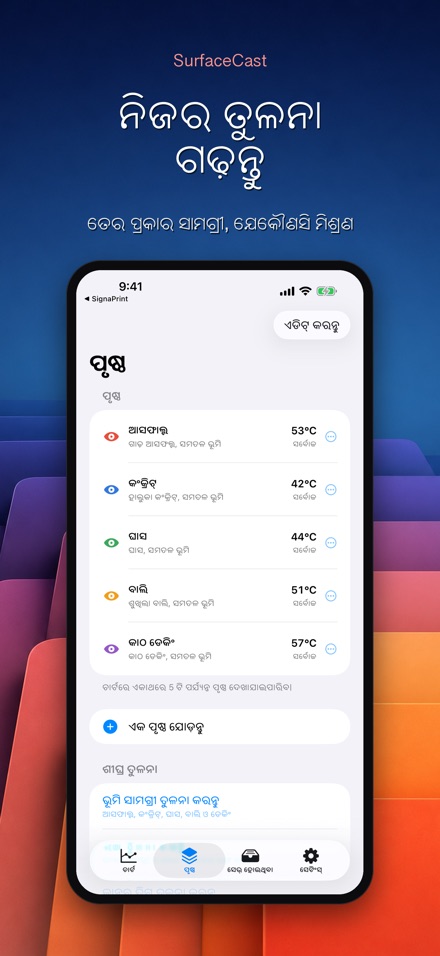 SurfaceCast: ପୃଷ୍ଠ ତାପ 6