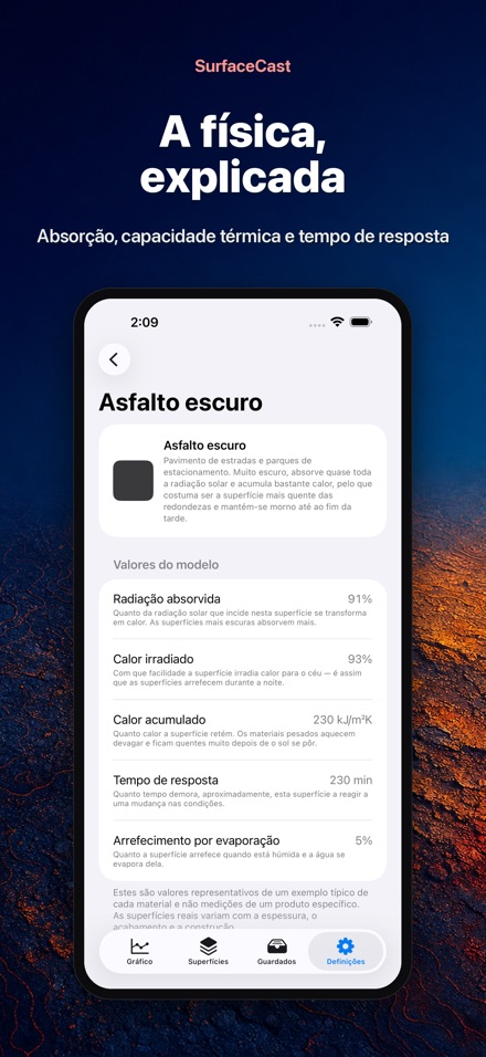 SurfaceCast: Temperatura 10