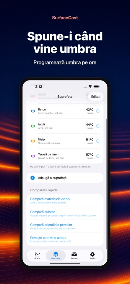 SurfaceCast: temp. suprafeței 9