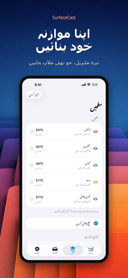 SurfaceCast: سطحی حرارت 6