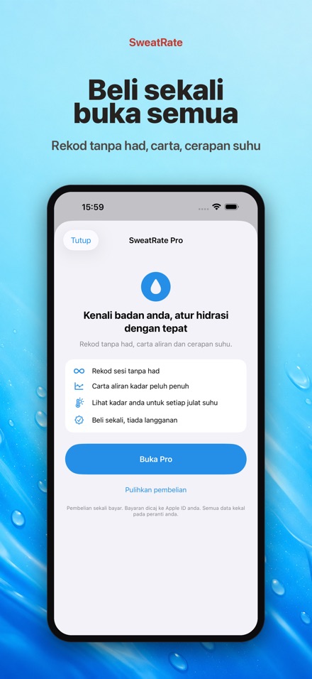 SweatRate Ukur Kadar Peluh 7