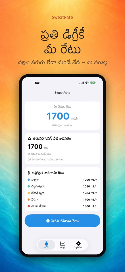 SweatRate: చెమట లెక్క 4