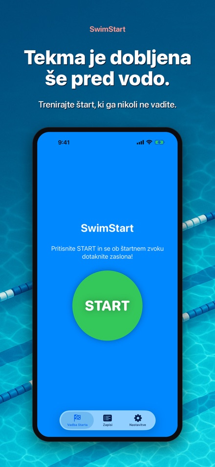 SwimStart: trening starta