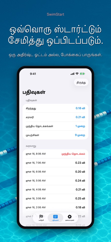 SwimStart: தொடக்கப் பயிற்சி 8