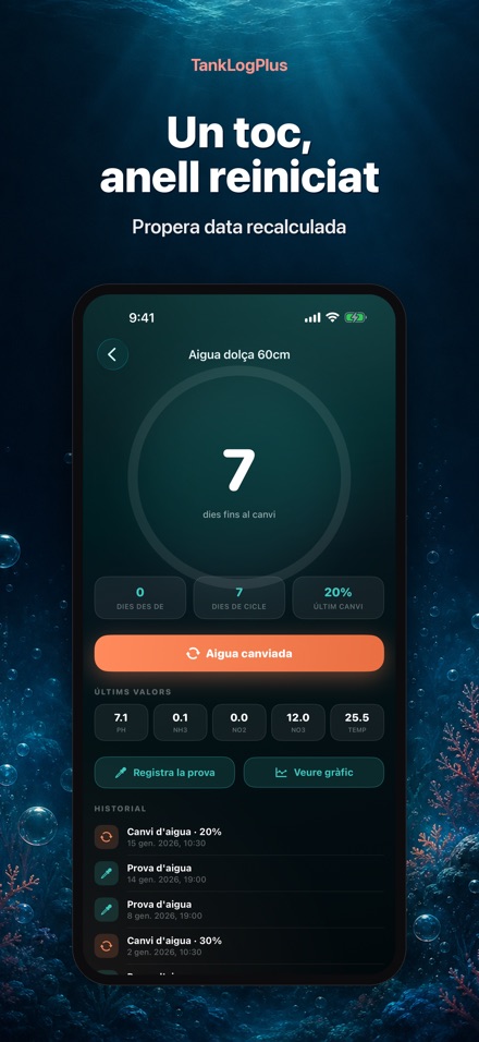 TankLogPlus: Diari d'aquari 5